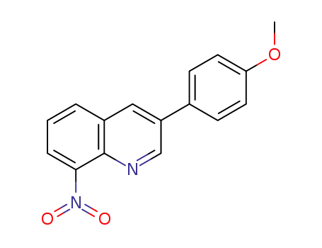 3-(4-methoxyphenyl)-8-nitroquinoline