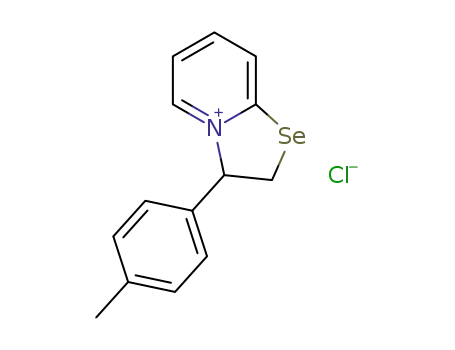 3-(4-methylphenyl)-2H,3H-selenazolo[3,2-]pyridin-4-ium chloride