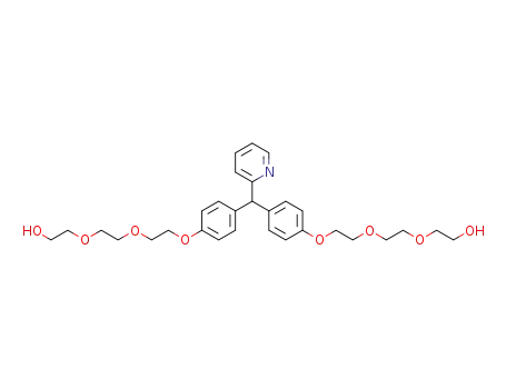 2,2′-(((((((pyridin-2-ylmethylene)bis(4,1-phenylene))bis(oxy))bis(ethane-2,1-diyl))bis(oxy))bis(ethane-2,1-diyl))bis(oxy))diethanol