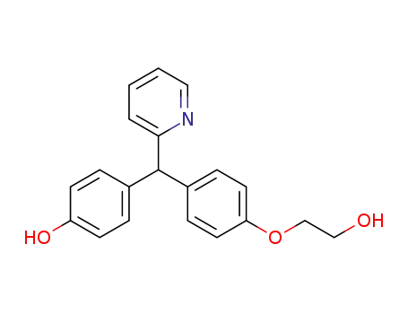4-((4-(2-hydroxyethoxy)phenyl)(pyridin-2-yl)methyl)phenol