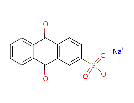 Molecular Structure of 131-08-8 (Sodium anthraquinone-2-sulfonate)