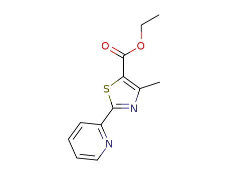 2-pyridyl-4-methylthiazole-5-carboxylic acid ethyl ester