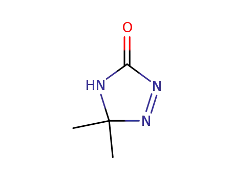 Molecular Structure of 112700-85-3 (3H-1,2,4-Triazol-3-one, 4,5-dihydro-5,5-dimethyl-)