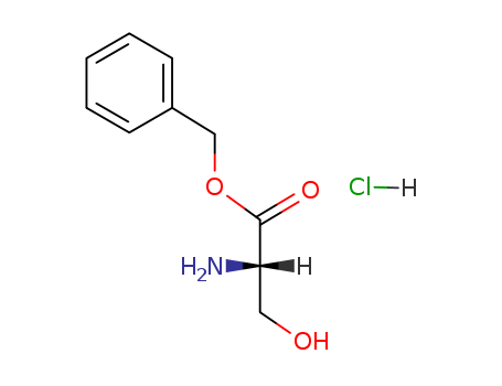 60022-62-0,L-Serine benzyl ester hydrochloride,L-Serine,phenylmethyl ester, hydrochloride (9CI);Serine benzyl ester hydrochloride(6CI);Benzyl L-serinate hydrochloride;L-Serine benzyl ester hydrochloride;