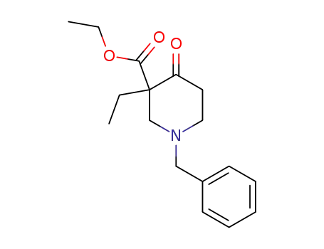ethyl 1-benzyl-3-ethyl-4-oxo-3-piperidinecarboxylate