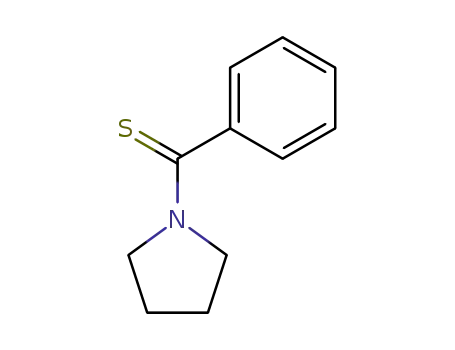 Molecular Structure of 15563-45-8 (1-benzothioylpyrrolidine)