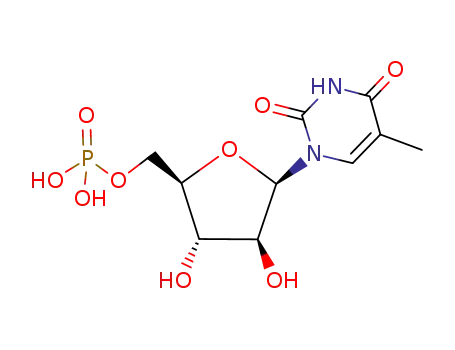 Phosphoric acid mono-[(2R,3S,4S,5R)-3,4-dihydroxy-5-(5-methyl-2,4-dioxo-3,4-dihydro-2H-pyrimidin-1-yl)-tetrahydro-furan-2-ylmethyl] ester