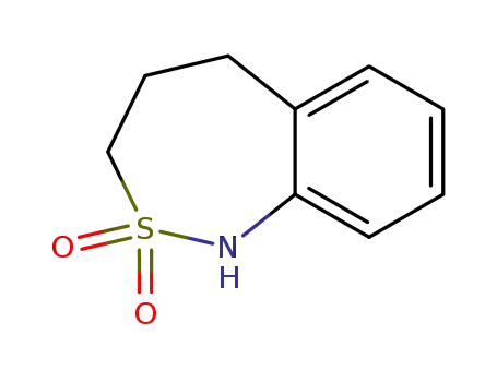 1,3,4,5-tetrahydrobenzo<1,2-c>thiazepine 2,2-dioxide