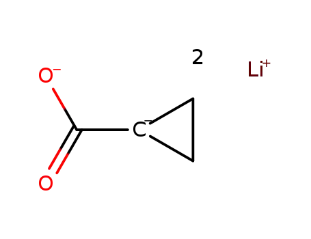 lithium α-lithiocyclopropanecarboxylate