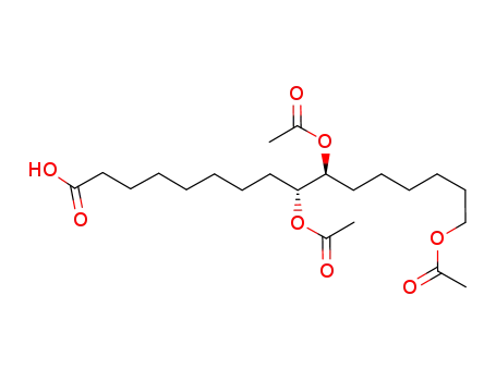 (9R*,10S*)-9,10,16-triacetoxyhexadecanoic acid