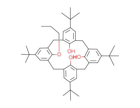 5,11,17,23-tetra-tert-butyl-25,26,27-trihydroxy-28-propoxy-calix<4>arene