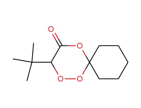 Molecular Structure of 88919-73-7 (1,2,5-Trioxaspiro[5.5]undecan-4-one, 3-(1,1-dimethylethyl)-)