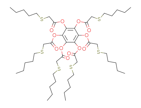 hexakis<(3-thiaoctanoyl)oxy>benzene