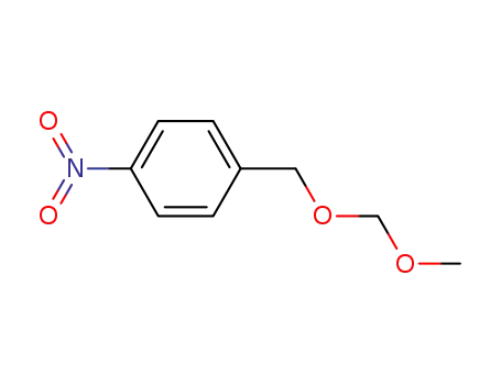 Molecular Structure of 139884-17-6 (Benzene, 1-[(methoxymethoxy)methyl]-4-nitro-)