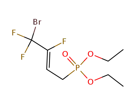 diethyl (Z)-4-bromo-3,4,4-trifluoro-2-butenylphosphonate