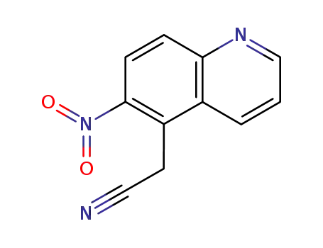 (6-Nitro-5-quinolinyl)acetonitrile