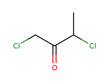 Molecular Structure of 16714-77-5 (1,3-dichlorobutan-2-one)