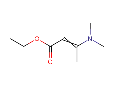 Molecular Structure of 14205-42-6 (ethyl 3-(dimethylamino)-2-butenoate)