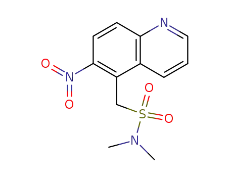 5-(Dimethylaminosulfonylmethyl)-6-nitroquinoline