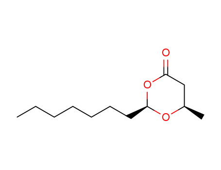 (2R,6R)-2-heptyl-6-methyl-1,3-dioxan-4-on