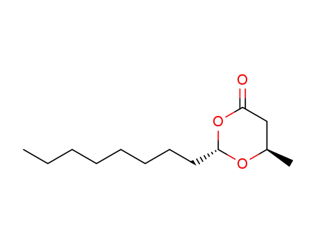 (2S,6R)-6-methyl-2-octyl-1,3-dioxan-4-on
