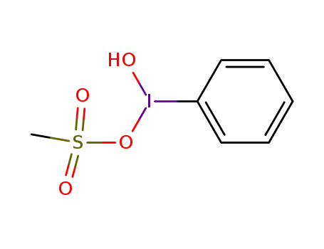 Molecular Structure of 105551-42-6 ([HYDROXY(METHANESULFONYLOXY)IODO]BENZENE)