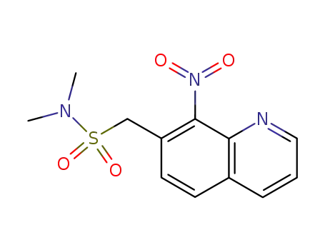 N,N-dimethyl-(8-nitro-7-quinolyl)methanesulfonamide