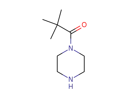 Molecular Structure of 155295-47-9 (1-PIVALOYL-PIPERAZINE)