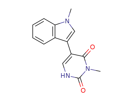 3-methyl-5-(1-methylindol-3-yl)uracil
