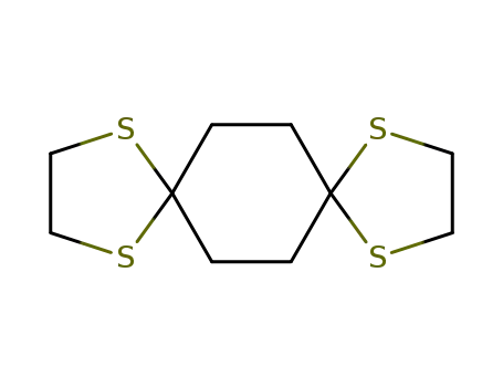 Molecular Structure of 311-37-5 (1,4,9,12-Tetrathiadispiro[4.2.4.2]tetradecane)