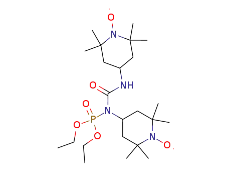 N,N'-di-(2,2,6,6-tetramethyl-1-oxyl-piperidin-4-yl)-N-diethylphosphorylurea