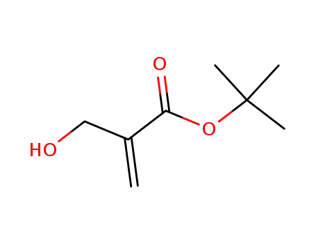 Molecular Structure of 121065-74-5 (tert-butyl 2-(hydroxymethyl)acrylate)