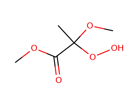 methyl α-hydroperoxy-α-methoxypropionate