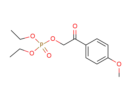 diethyl (2-(4-methoxyphenyl)-2-oxoethyl) phosphate