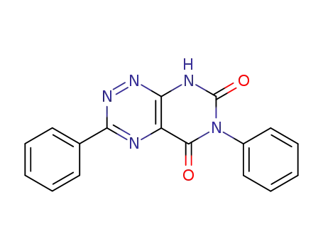 3,6-Diphenylpyrimido[5,4-e][1,2,4]triazine-5,7(6H,8H)-dione