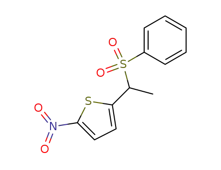 1-(2-nitro-5-thienyl)ethyl phenyl sulfone