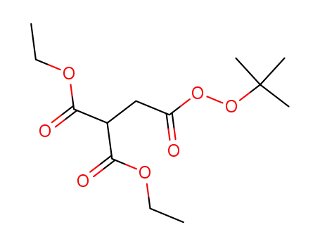 Molecular Structure of 89317-62-4 (Butaneperoxoic acid, 4-ethoxy-3-(ethoxycarbonyl)-4-oxo-,
1,1-dimethylethyl ester)