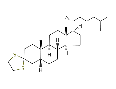 5β-cholestan-3-one dithiolane