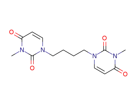 1,4-bis(3-methyl-2,4-dioxo-1,2,3,4-tetrahydro-1-pyrimidinyl)butane
