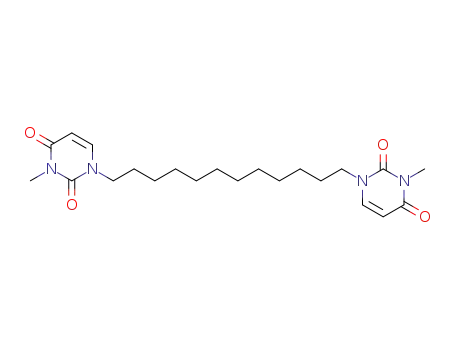 1,1'-(1,12-dodecanediyl)bis<3-methyluracil>