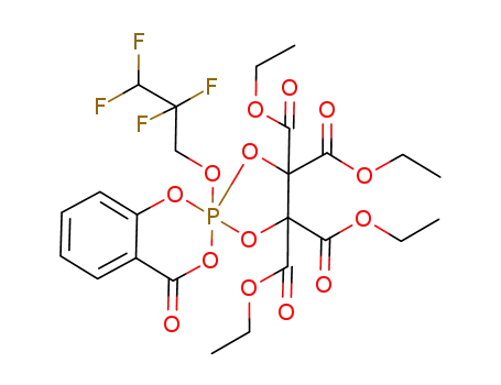 5-(2,2,3,3-tetrafluoropropoxy)-2,2,3,3-tetrakis(ethoxycarbonyl)-7-oxo-8,9-benzo-1,4,6,10-tetraoxa-5λ5-phosphaspiro<4,5>decane
