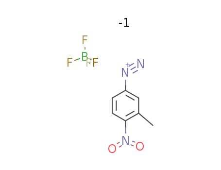 C7H6N3O2(1+)*BF4(1-)