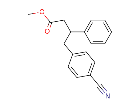 4-(4-Cyano-phenyl)-3-phenyl-butyric acid methyl ester