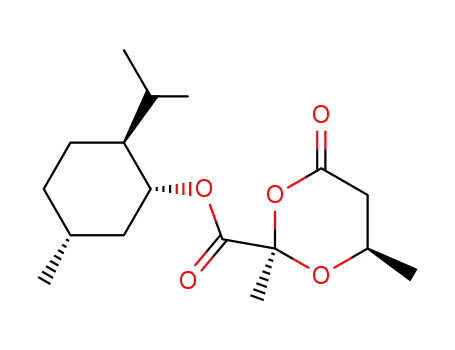 l-menthyl (2R,6R)-2,6-dimethyl-4-oxo-1,3-dioxane-2-carboxylate