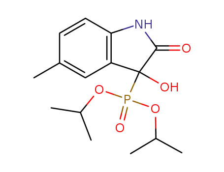 (3-Hydroxy-5-methyl-2-oxo-2,3-dihydro-1H-indol-3-yl)-phosphonic acid diisopropyl ester