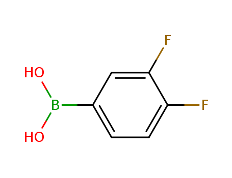 168267-41-2,3,4-Difluorophenylboronic acid,3,4-Difluorobenzene boronic acid;3,4-difluorophenylboronicacid;