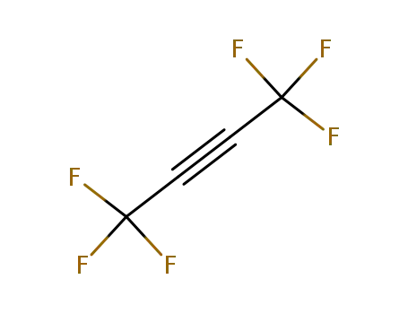 Molecular Structure of 692-50-2 (Hexafluoro-2-butyne)