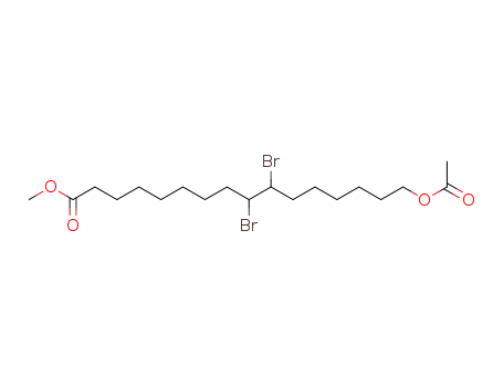 16-Acetoxy-9,10-dibromo-hexadecanoic acid methyl ester