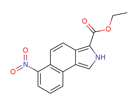 6-Nitro-2H-benzo[e]isoindole-3-carboxylic acid ethyl ester
