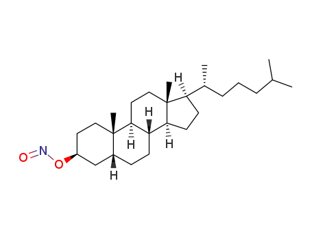 (3S,5R,8R,9S,10S,13R,14S,17R)-17-((R)-1,5-Dimethyl-hexyl)-10,13-dimethyl-3-nitrosooxy-hexadecahydro-cyclopenta[a]phenanthrene